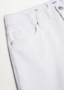 Mango - white Elsa medium-waist skinny jeans, Women Mango - white Elsa medium-waist skinny jeans, Women