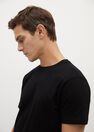 Mango - Black Sustainable Cotton T-Shirt Mango - Black Sustainable Cotton T-Shirt