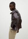 Mango - dark brown Brown nape biker jacket Mango - dark brown Brown nape biker jacket