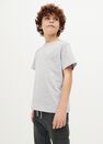 Mango - medium grey Organic cotton pocket t-shirt Mango - medium grey Organic cotton pocket t-shirt