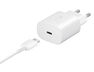 SAMSUNG - Samsung Travel Adapter 25W White SAMSUNG - Samsung Travel Adapter 25W White