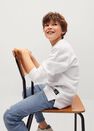 Mango - natural white Pocket cotton sweatshirt Mango - natural white Pocket cotton sweatshirt