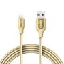 ANKER - Anker Powerline+ Gold Lightning Cable 6Ft ANKER - Anker Powerline+ Gold Lightning Cable 6Ft