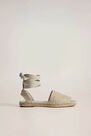 Mango - light beige Laces sling back espadrilles Mango - light beige Laces sling back espadrilles