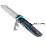 QUECHUA - Multi-Tool Hiking Knife MH500 With Locking Blade - Dark Petrol Blue QUECHUA - Multi-Tool Hiking Knife MH500 With Locking Blade - Dark Petrol Blue