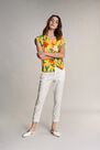 Salsa Jeans - Yellow Tunic with allover floral print Salsa Jeans - Yellow Tunic with allover floral print