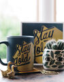 USTUDIO DESIGN LTD - Ustudio Stay Gold Type Club Mug USTUDIO DESIGN LTD - Ustudio Stay Gold Type Club Mug