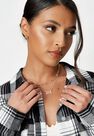 Missguided - Gold Gold Look 2001 Gothic Year Necklaces 2 Pack Missguided - Gold Gold Look 2001 Gothic Year Necklaces 2 Pack