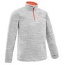 QUECHUA - Children's Hiking Fleece MH120 - Grey, 10-11Y QUECHUA - Children's Hiking Fleece MH120 - Grey, 10-11Y
