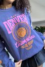Urban Outfitters - Purple UO Denver Champions Sweatshirt Urban Outfitters - Purple UO Denver Champions Sweatshirt