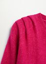 Mango - Bright Pink Pleated Knit Sweater Mango - Bright Pink Pleated Knit Sweater
