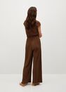 Mango - brown Pleated flowy trousers Mango - brown Pleated flowy trousers