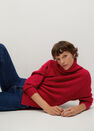 Mango - bright pink Turtle neck oversize sweater Mango - bright pink Turtle neck oversize sweater