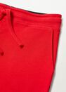 Mango - red Organic cotton jogging Bermuda shorts Mango - red Organic cotton jogging Bermuda shorts