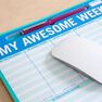 KNOCK KNOCK - Knock Knock My Awesome Week Pen To Paper Mousepad KNOCK KNOCK - Knock Knock My Awesome Week Pen To Paper Mousepad