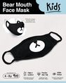 MISTER TEE - Mister Tee Bear Mouth Kids' Face Mask Black MISTER TEE - Mister Tee Bear Mouth Kids' Face Mask Black