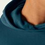 DOMYOS - Large Fitness Hoodie with Kangaroo Pocket Pattern, Turquoise DOMYOS - Large Fitness Hoodie with Kangaroo Pocket Pattern, Turquoise