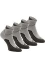 QUECHUA - Nh500 mid country walking socks - grey x 2 pairs QUECHUA - Nh500 mid country walking socks - grey x 2 pairs