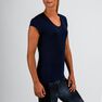 DOMYOS - S Slim Fitness T-Shirt - Black DOMYOS - S Slim Fitness T-Shirt - Black