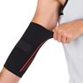 TARMAK - Soft 300 Unisex elbow support - black TARMAK - Soft 300 Unisex elbow support - black