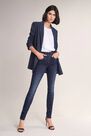 Salsa Jeans - Blue Push In Secret skinny jeans with sparkle on belt Salsa Jeans - Blue Push In Secret skinny jeans with sparkle on belt