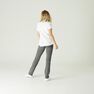 NYAMBA - W26 L30 FIT+ 500 Women's Regular-Fit Stretching Leggings, Navy Blue NYAMBA - W26 L30 FIT+ 500 Women's Regular-Fit Stretching Leggings, Navy Blue