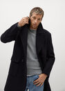 Mango - grey Structured cotton sweater Mango - grey Structured cotton sweater