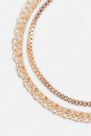 Missguided - Gold Look 3 Chain Anklet, Women Missguided - Gold Look 3 Chain Anklet, Women