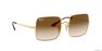 RAY-BAN - Gold Square Ray-Ban RB1971 SQUARE 1971 CLASSIC RAY-BAN - Gold Square Ray-Ban RB1971 SQUARE 1971 CLASSIC
