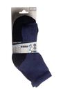 ARTENGO - RS 500 Junior High Sports Socks Tri-Pack - Navy, EU 27-30 ARTENGO - RS 500 Junior High Sports Socks Tri-Pack - Navy, EU 27-30
