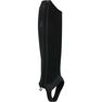 FOUGANZA - 100 mesh children's horse riding half chaps - black FOUGANZA - 100 mesh children's horse riding half chaps - black