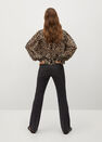 Mango - black Printed flowy shirt Mango - black Printed flowy shirt