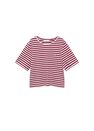 Mango - dark red 100% recycled cotton t-shirt, Women Mango - dark red 100% recycled cotton t-shirt, Women