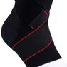 TARMAK - Size 2 Strong 100 Men's/Women's Right/Left Ankle Ligament Support - Black TARMAK - Size 2 Strong 100 Men's/Women's Right/Left Ankle Ligament Support - Black