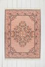 Urban Outfitters - Pink Stina Floral 5X7 Rug Urban Outfitters - Pink Stina Floral 5X7 Rug