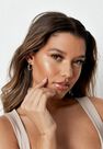 Missguided - Gold Gold Look Twist Hoop Earrings 3 Pack Missguided - Gold Gold Look Twist Hoop Earrings 3 Pack
