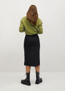 Mango - black Draped pencil skirt Mango - black Draped pencil skirt