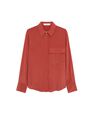 Mango - red 100% silk shirt Mango - red 100% silk shirt