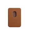 APPLE - Apple Leather Wallet Saddle Brown with MagSafe for iPhone APPLE - Apple Leather Wallet Saddle Brown with MagSafe for iPhone
