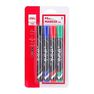DELI - Deli Permanent Marker Think Chisel Tip 1.5-5 mm 4Pcs/Blister DELI - Deli Permanent Marker Think Chisel Tip 1.5-5 mm 4Pcs/Blister