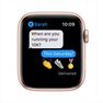 APPLE - Apple Watch Series 6 GPS 40mm Gold Aluminium Case with Pink Sand Sport Band APPLE - Apple Watch Series 6 GPS 40mm Gold Aluminium Case with Pink Sand Sport Band