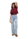 Mango - dark red 100% recycled cotton t-shirt, Women Mango - dark red 100% recycled cotton t-shirt, Women