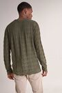 Salsa Jeans - Green Jacquard sweater Salsa Jeans - Green Jacquard sweater