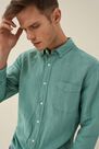 Salsa Jeans - Blue Slim fit linen shirt Salsa Jeans - Blue Slim fit linen shirt