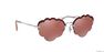 MIU MIU - Silver Irregular Miu Miu MU 57US MIU MIU - Silver Irregular Miu Miu MU 57US