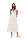 Mango - light beige Contrast seam dress, Women Mango - light beige Contrast seam dress, Women