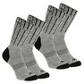 QUECHUA - Adult mid warm hiking socks warm sh100 - grey., EU 43-46 QUECHUA - Adult mid warm hiking socks warm sh100 - grey., EU 43-46