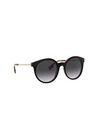 BURBERRY - Black Round Burberry BE4296 BURBERRY - Black Round Burberry BE4296