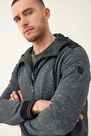 Salsa Jeans - Black Cotton sweater with zipper Salsa Jeans - Black Cotton sweater with zipper