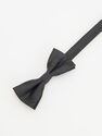 Reserved - Black Jacquard Bow Tie, Men Reserved - Black Jacquard Bow Tie, Men